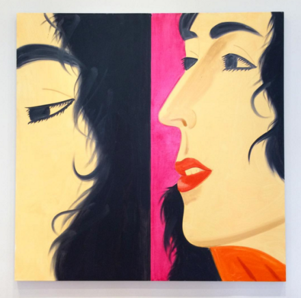 Alex Katz, Marisa (2016), via Art Observed