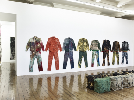 Sterling Ruby, Work Wear (Installation View, via Sprüth Magers