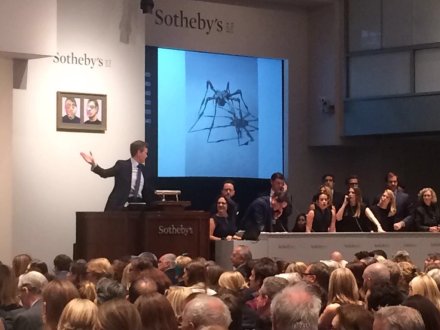Louise Bourgeois's Spider sells at Sotheby's, via Art Observed
