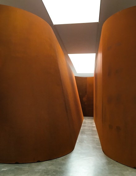 Richard Serra, NJ-1 (2016), via Art Observed