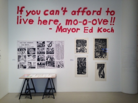 Martha Rosler, If You Can't Afford to Live Here, mo-o-ove!! (Installation View)