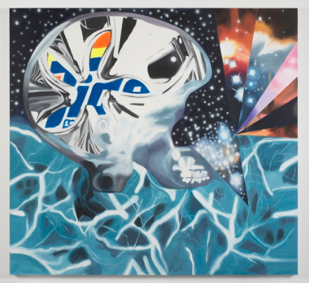 James Rosenquist, DNA in the Multiverse (2012), via Thaddaeus Ropac