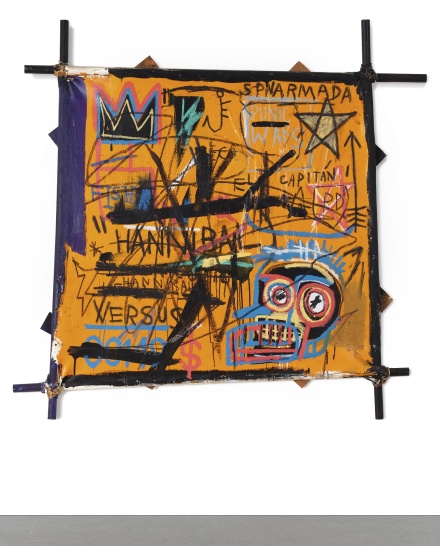 Jean-Michel Basquiat, Hannibal (1982), via Sotheby's