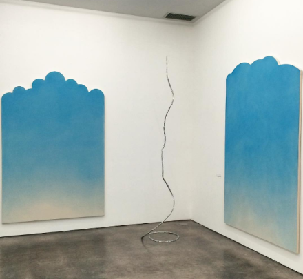 Ugo Rondinone, the sun at 4pm (Installation View), via Art Observed