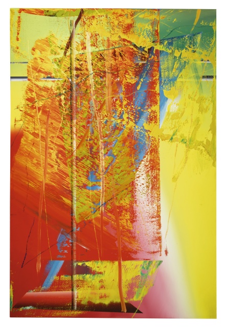Gerhard Richter, Abstraktes Bild 593-8 (1986), via Sothebys