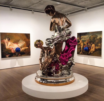 Jeff Koons (Installation View), via Art Observed