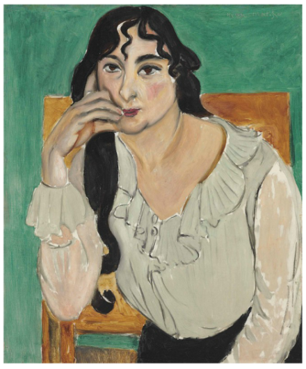Henri Matisse, L'Italienne (Lorette) (1917), via Christie's