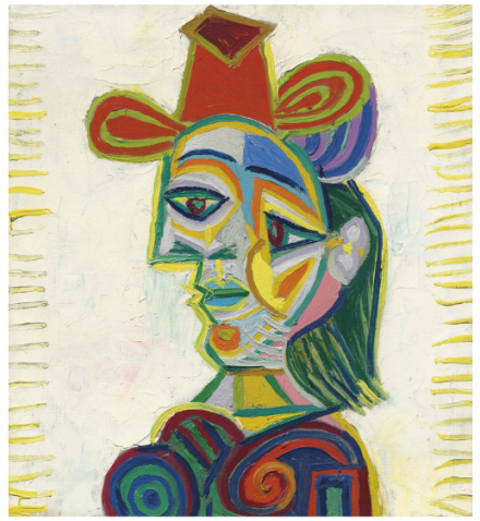 Pablo Picasso, Buste de femme (Dora Maar) (1935) $22,647,500, via Christie's
