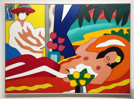 Tom Wesselmann at Mitchell-Innes and Nash, via Art Observed