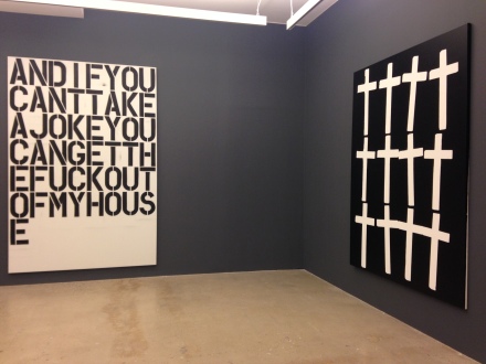 Andy, Wool, Guyton at Nahmad Contemporary (Installation View) 