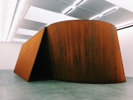 Richard Serra, NJ-2, (2016), via Art Observed