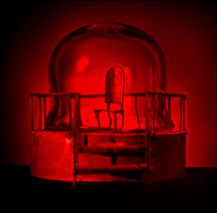 Louise Bourgeois UNTITLED (detail) (1998-2014), Suite of 8 Holograms © The Easton Foundation/Licensed by VAGA, NY. 
