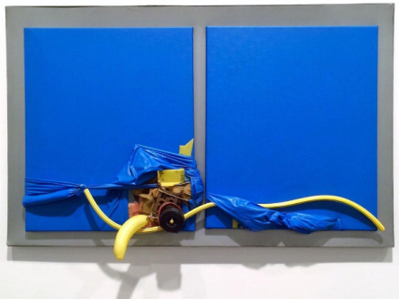 Miguel Ángel Cárdenas, Blue lovers (1965), via Kelly Lee for Art Observed
