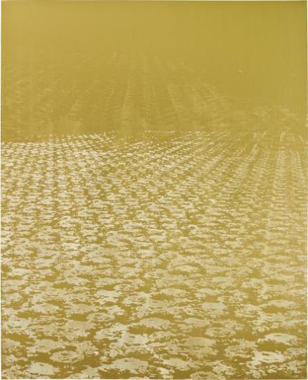 Rudolf Stingel, Untitled (Plan B) (2008), via Phillips