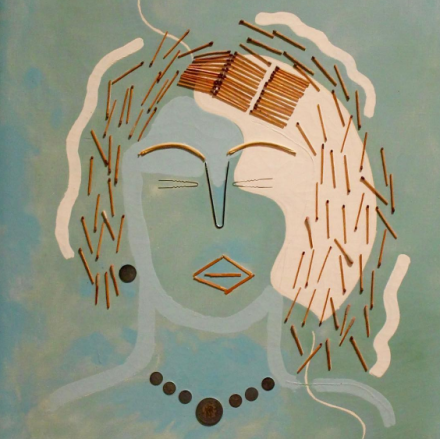 Francis Picabia, Match Woman (1924-25), via Art Observed