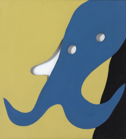 Jean Arp, Homme-Moustache (1925), via Sotheby's