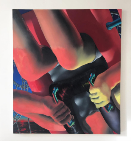 Jordan Kasey, Roller Coaster (2016), via Art Observed