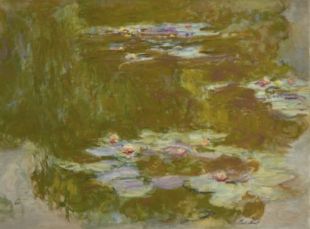 Claude Monet, Le Bassin aux nymphéas (circa 1917-1920), via Sotheby's