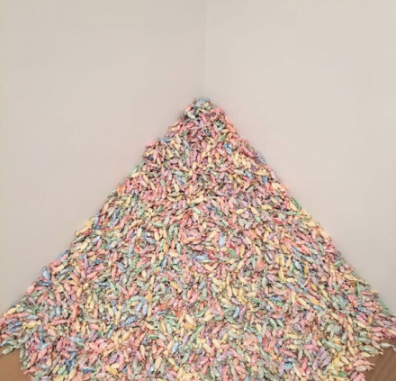Felix Gonzalez-Torres (Installation View), via Art Observed