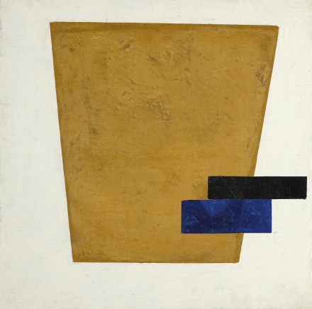 Kazimir Malevich, Suprematist Composition with Plane in Projection (1915), via Sotheby's