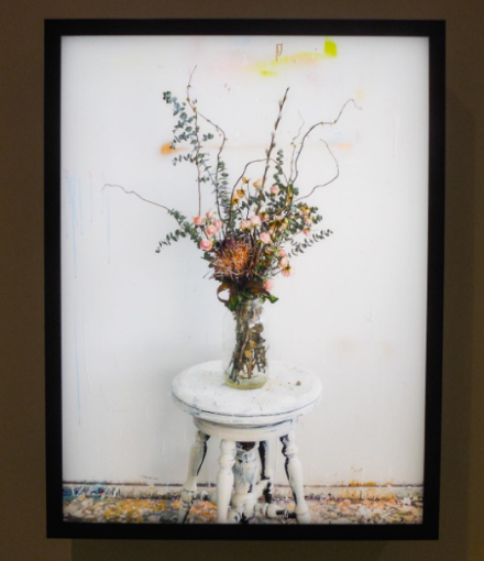 Rodney Graham, Dead Flowers in My Studio 2 (2017), via Art Observed