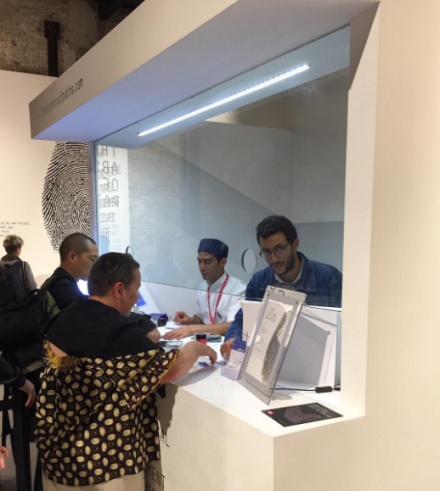 The Tunisian Pavilion offers readymade passports to visitors, via Art Observed