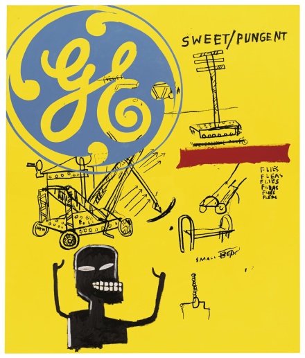 Andy Warhol and Jean-Michel Basquiat, Sweet Pungent (1984-85), final price £4,433,750 via Sothebys