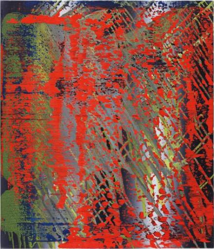 Gerhard Richter, Abstraktes Bild (682-4) (1988) final price £2,389,000, via Phillips