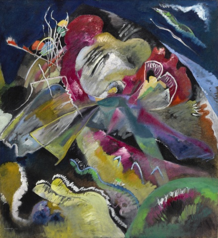 Wassily Kandinsky, Bild mit weissen Linien (1913), via Sotheby's