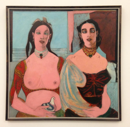 John Graham, Two Sisters (1944), via Osman Can Yerebakan for Art Observed