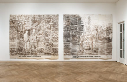 Gilbert and George, The General Jungle or Carrying on Sculpting (Installation View), all images courtesy LÃ©vy Gorvy