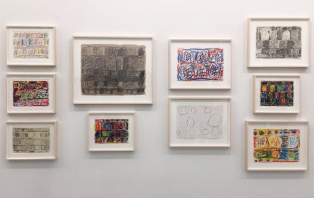 Stanley Whitney, Drawings (Installation View), via Art Observed.