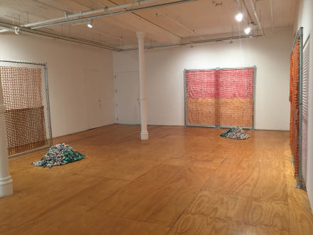 Amy Yao, Weeds of Indifference (Installation View), via Art Observed