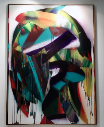 Katharina Grosse at Koenig Gallery, via Art Observed