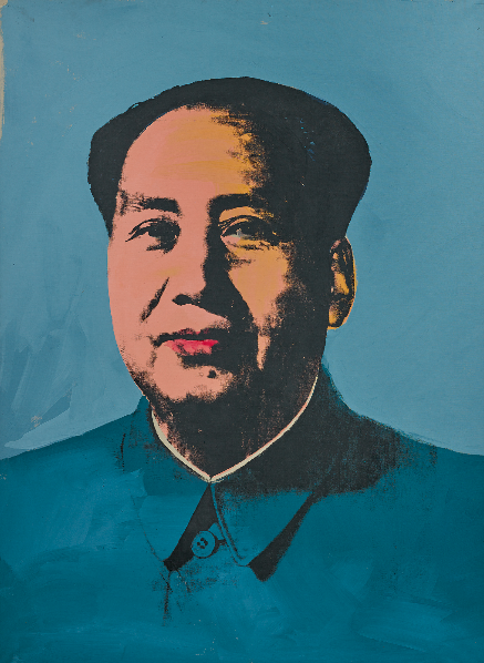 Andy Warhol, Mao (1972), via Sotheby's