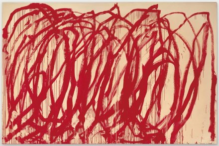 Cy Twombly, Untitled (2005), final price $46,437,500, via Christie's