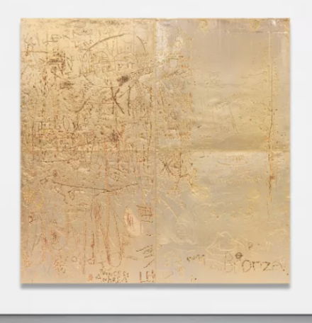 Rudolf Stingel, Untitled (2012), final price $6,390,000, via Phillips