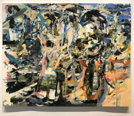 Cecily Brown, A Day! Help! Help! Another Day! (Installation View), via Art Observed