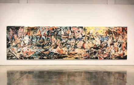 Cecily Brown, A Day! Help! Help! Another Day! (Installation View), via Art Observed