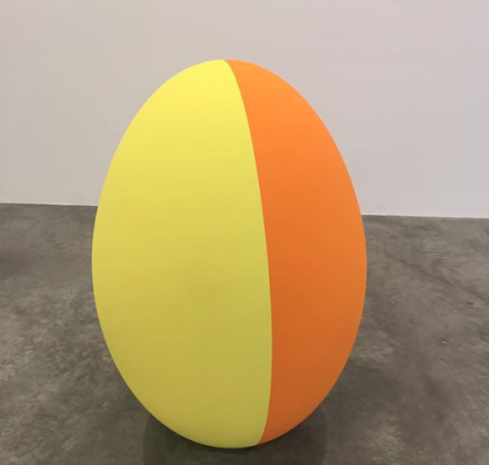 Katharina Fritsch, Egg (2017), via Art Observed