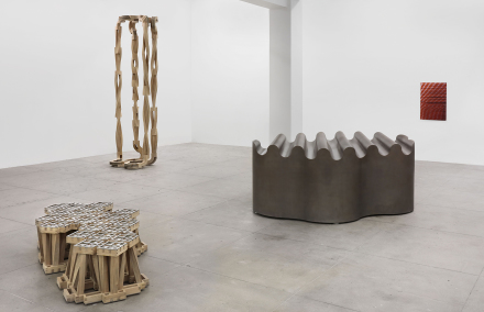 Richard Deacon, House & Garden (Installation View), via Marian Goodman