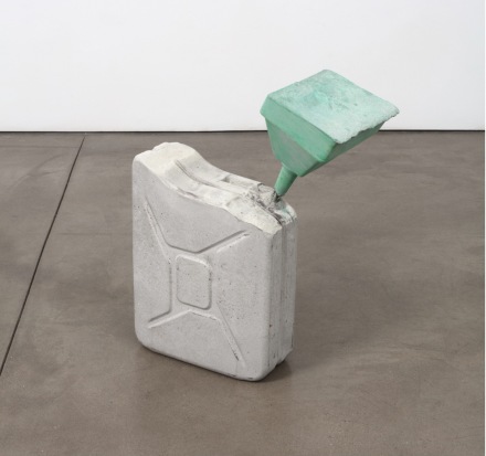 Matias Faldbakken, FUEK]L SCULPTURE GREEN (2017), via Paula Cooper