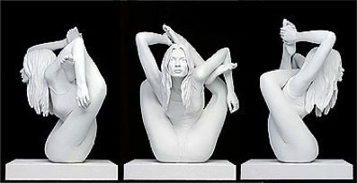 Kate Moss sculpture