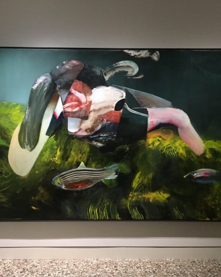 Adrian Ghenie, The Drowning (2019), via Art Observed