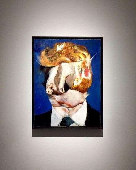 Adrian Ghenie, Untitled (2019), via Art Observed