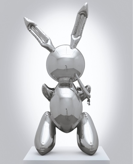 Jeff Koons, Rabbit (1992), via Christie's