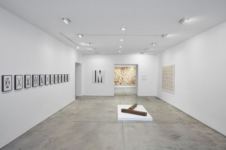 Tim Rollins and K.O.S., Workshop (Installation View), via Lehmann Maupin