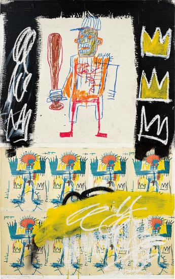 Jean-Michel Basquiat, Untitled (1981), via Phillips