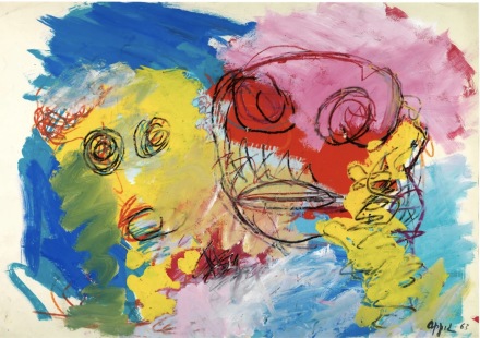 Karel Appel, Two Heads (1963), via Jahn und Jahn