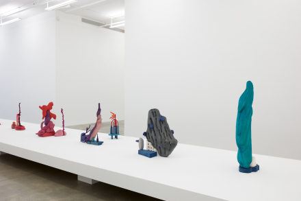 Matthew Ronay, Betrayals of and by the Body (Installation View), via Casey Kaplan